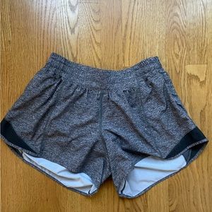 Lululemon Hotty Hot Short 4”, 8 Tall, grey